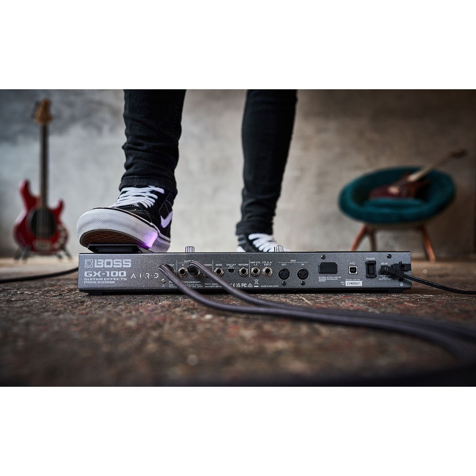 Pedal Multi Effect Boss GX-100-Mai Nguyên Music