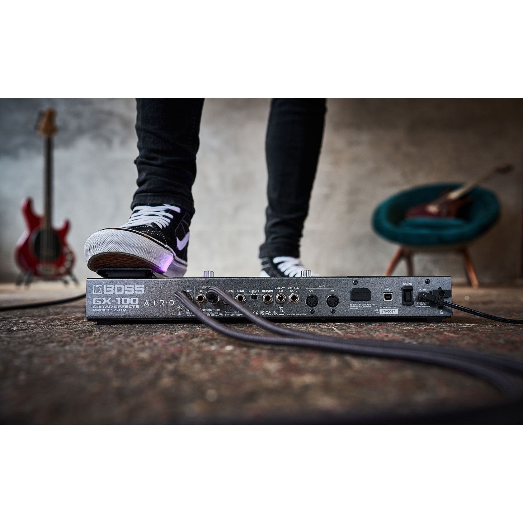 Pedal Multi Effect Boss GX-100-Mai Nguyên Music