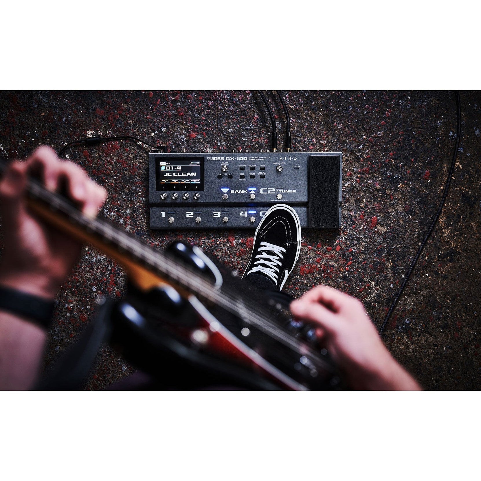 Pedal Multi Effect Boss GX-100-Mai Nguyên Music