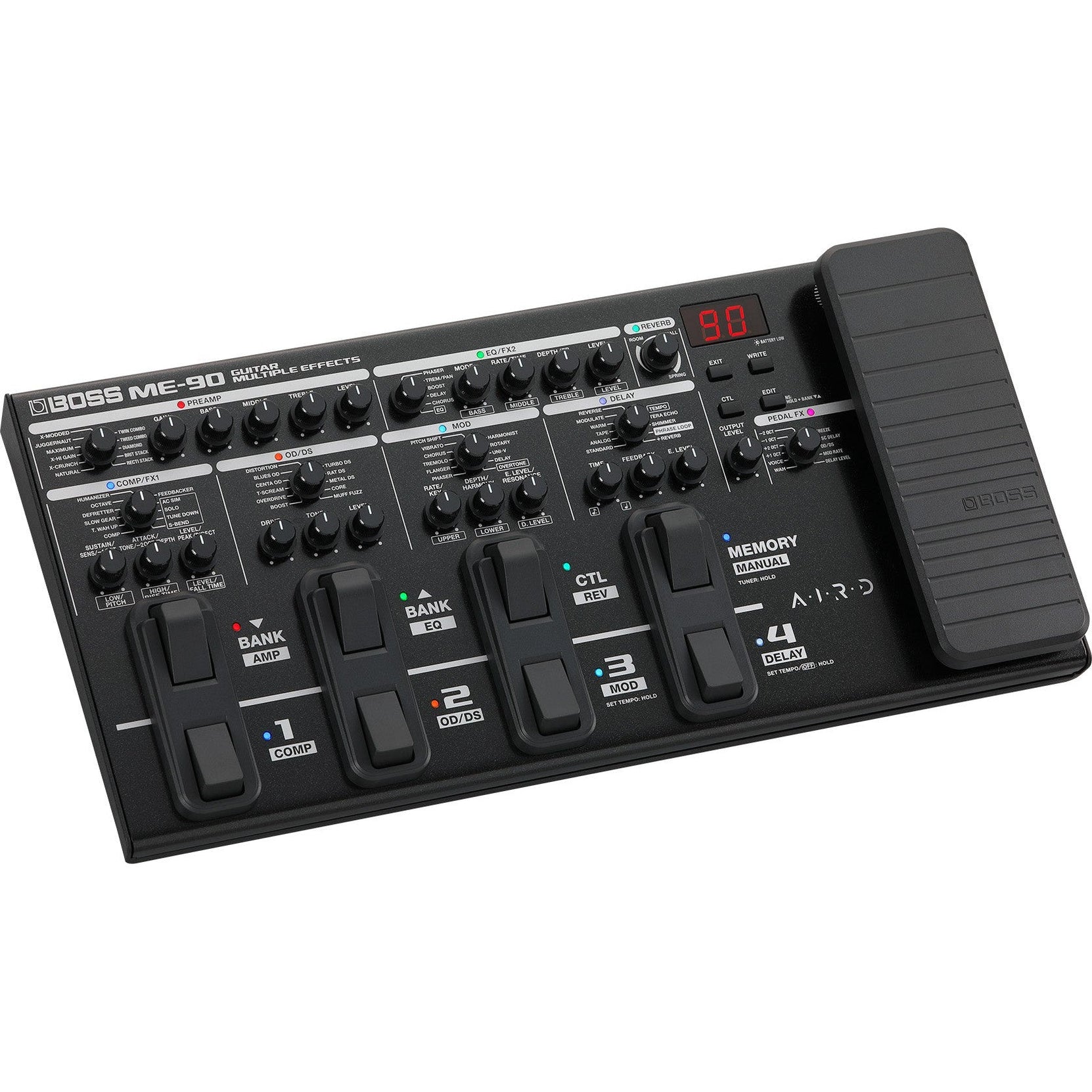 Pedal Multi Effect Guitar Boss ME-90-Mai Nguyên Music