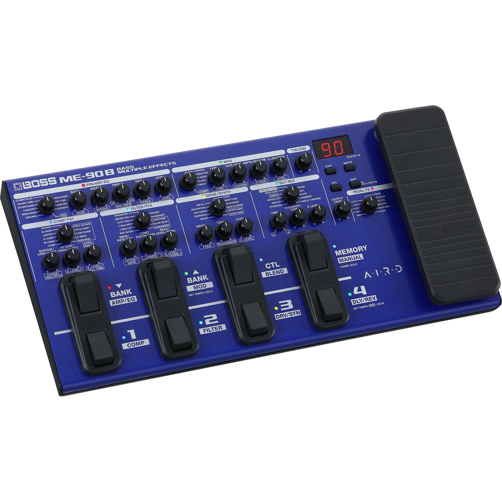 Pedal Multi Effect Guitar Boss ME-90B Bass-Mai Nguyên Music