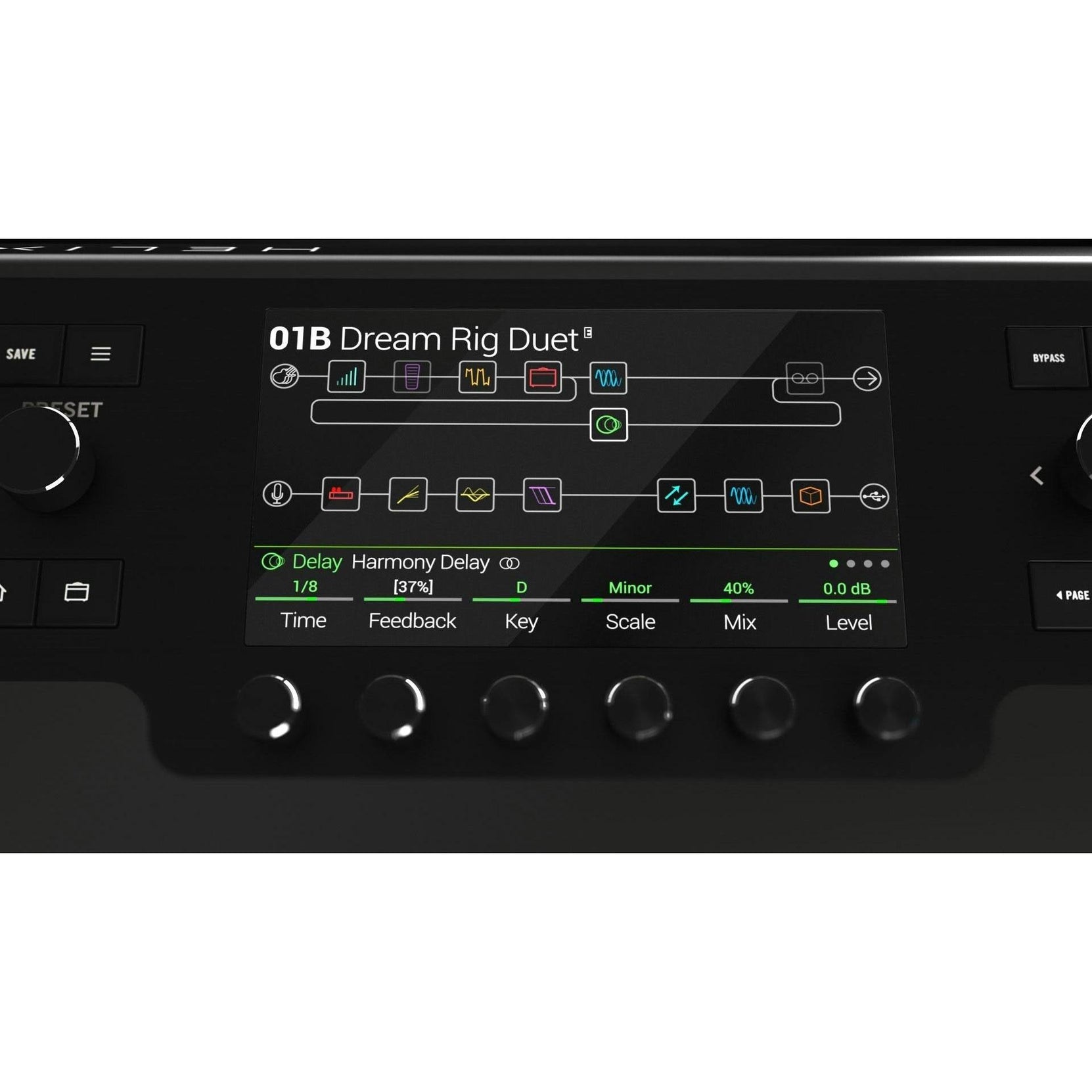 Pedal Multi-Effect Guitar Line 6 Helix Floor Processor-Mai Nguyên Music
