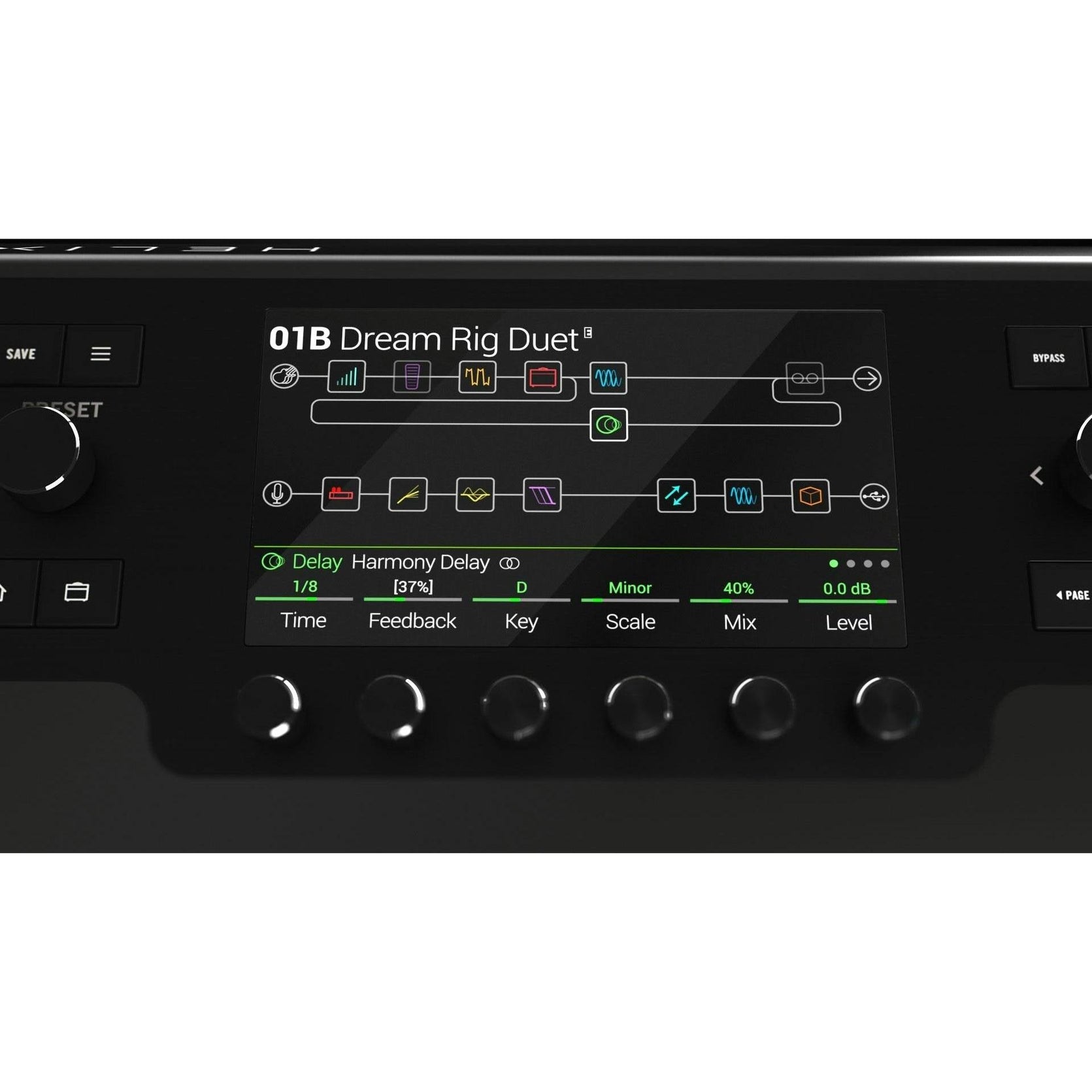 Pedal Multi-Effect Guitar Line 6 Helix Floor Processor-Mai Nguyên Music