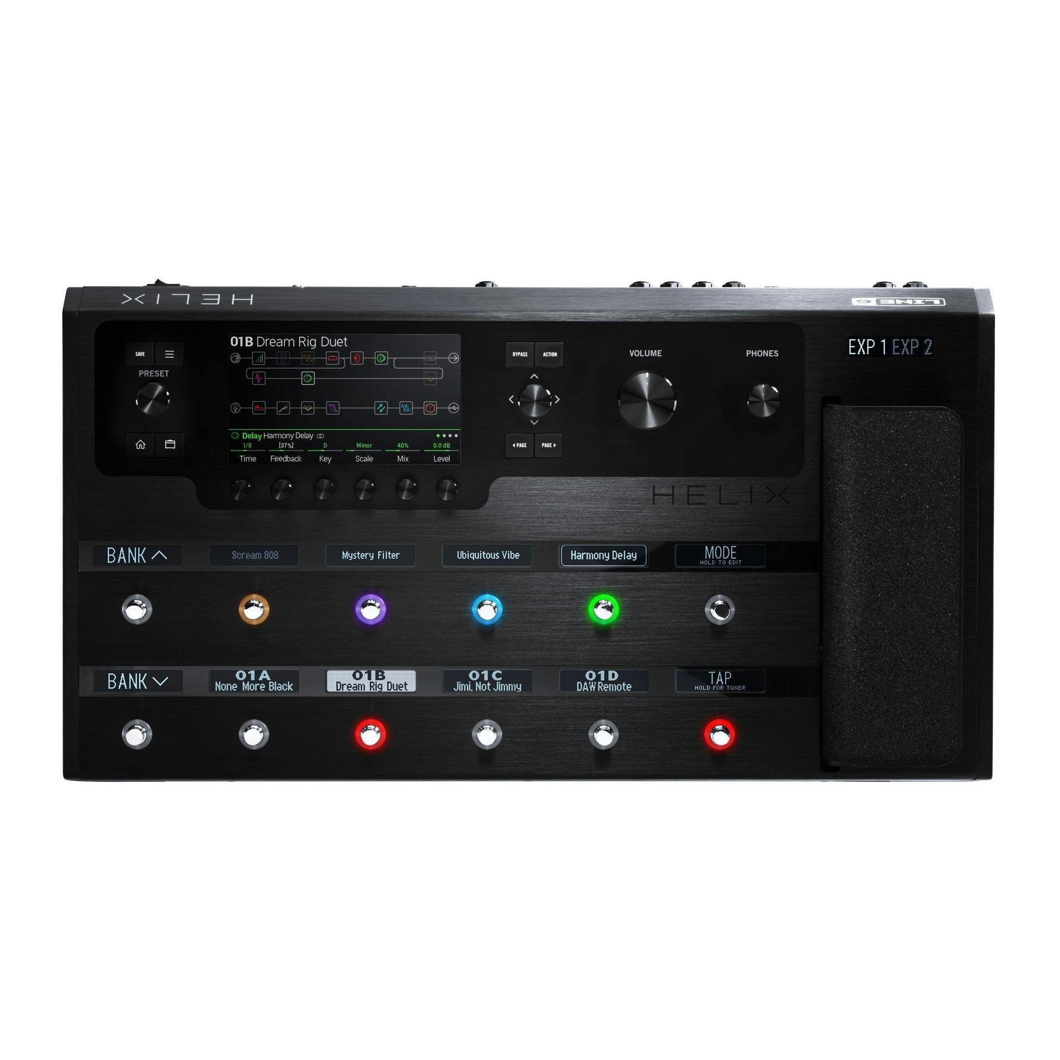 Pedal Multi-Effect Guitar Line 6 Helix Floor Processor-Mai Nguyên Music