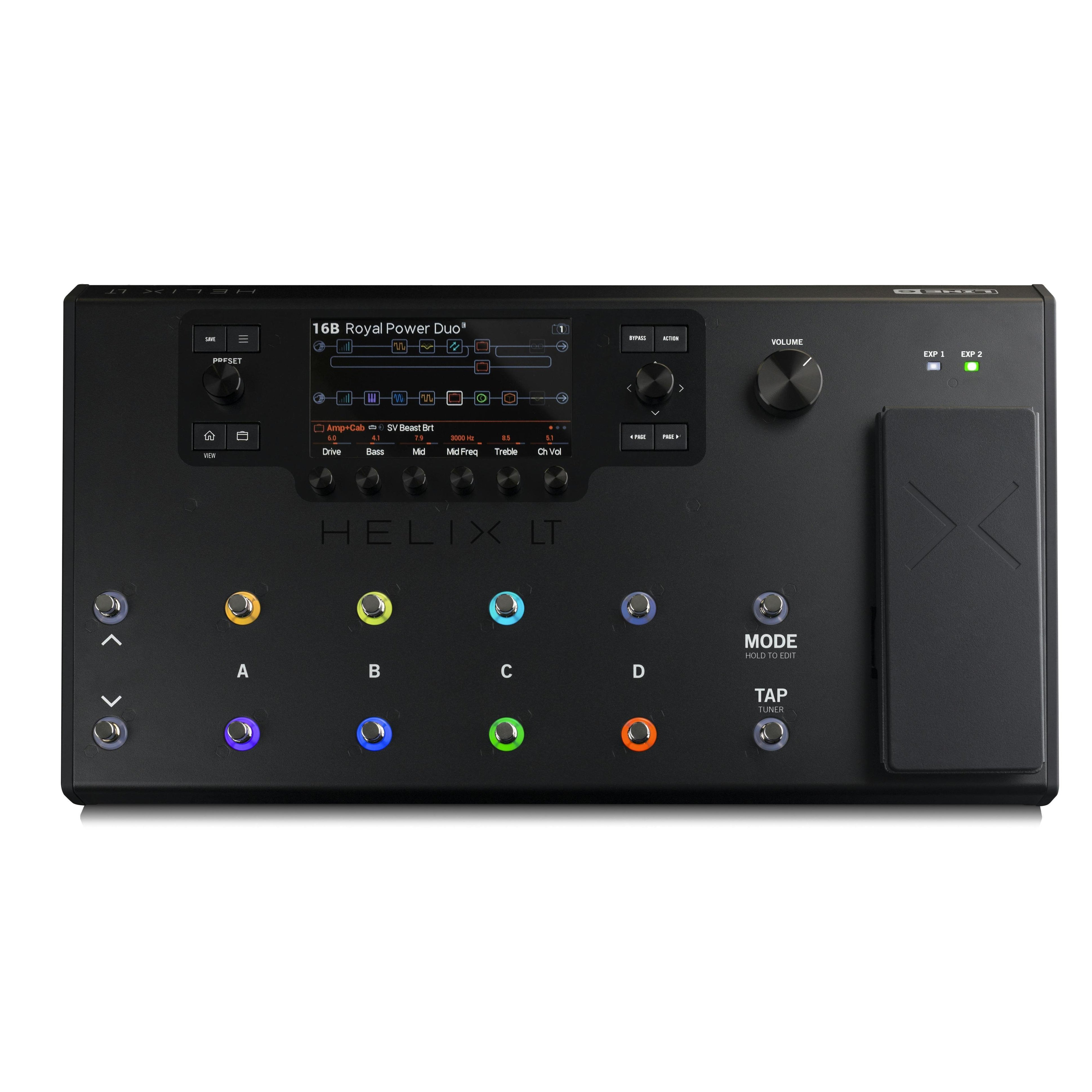 Pedal Multi-Effect Guitar Line 6 Helix LT-Mai Nguyên Music