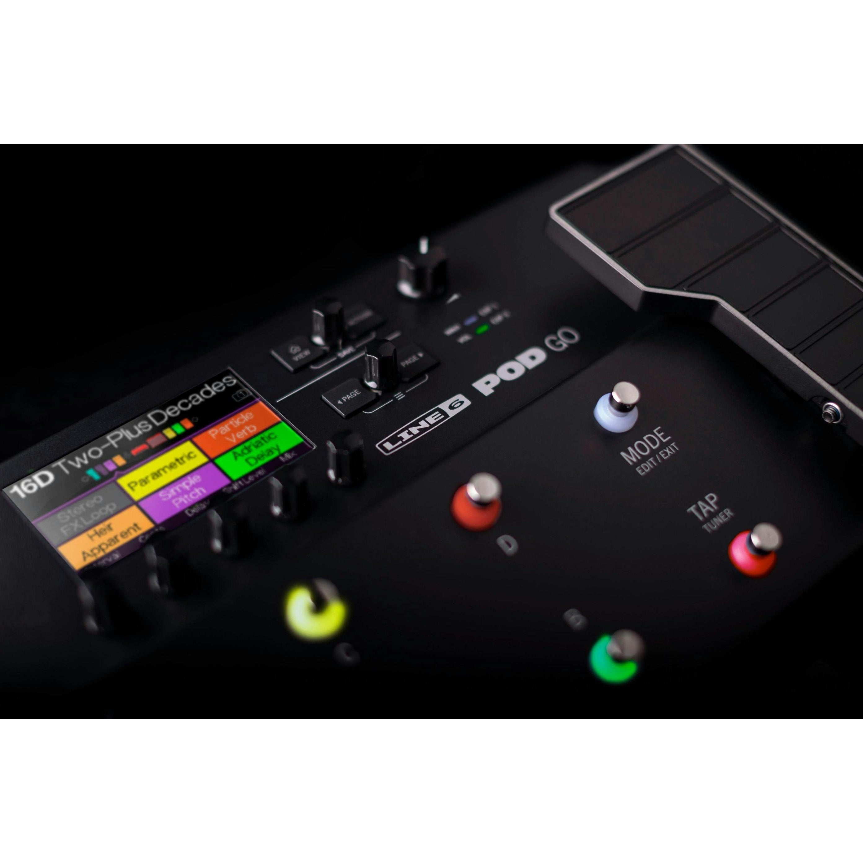 Pedal Multi-Effect Guitar Line 6 POD Go-Mai Nguyên Music