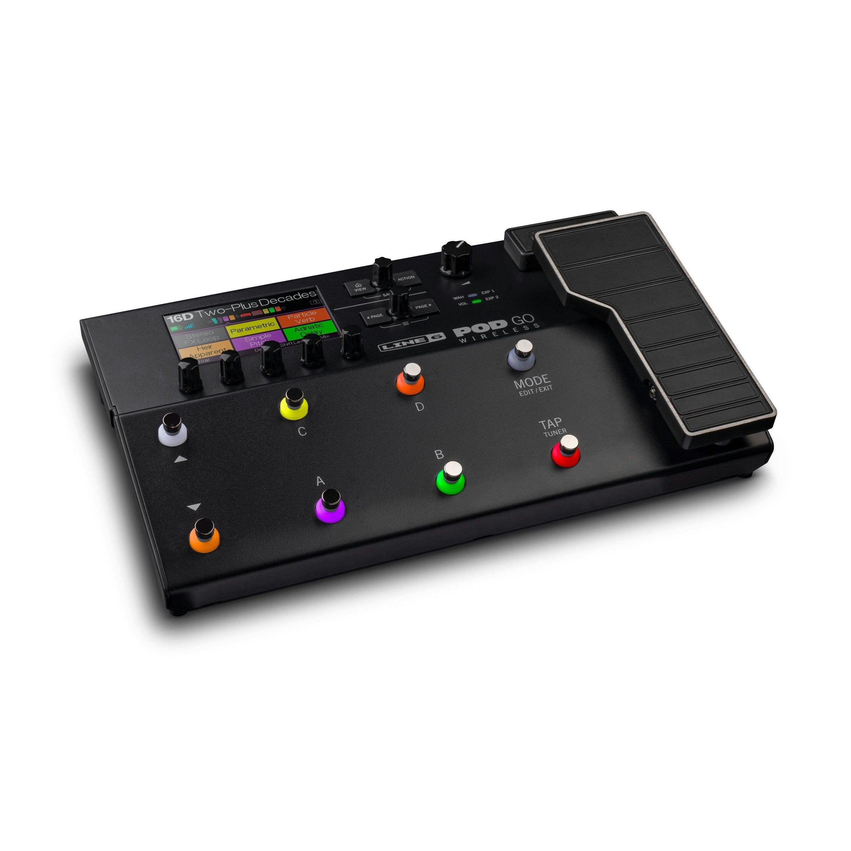 Pedal Multi-Effect Guitar Line 6 POD GO Wireless-Mai Nguyên Music