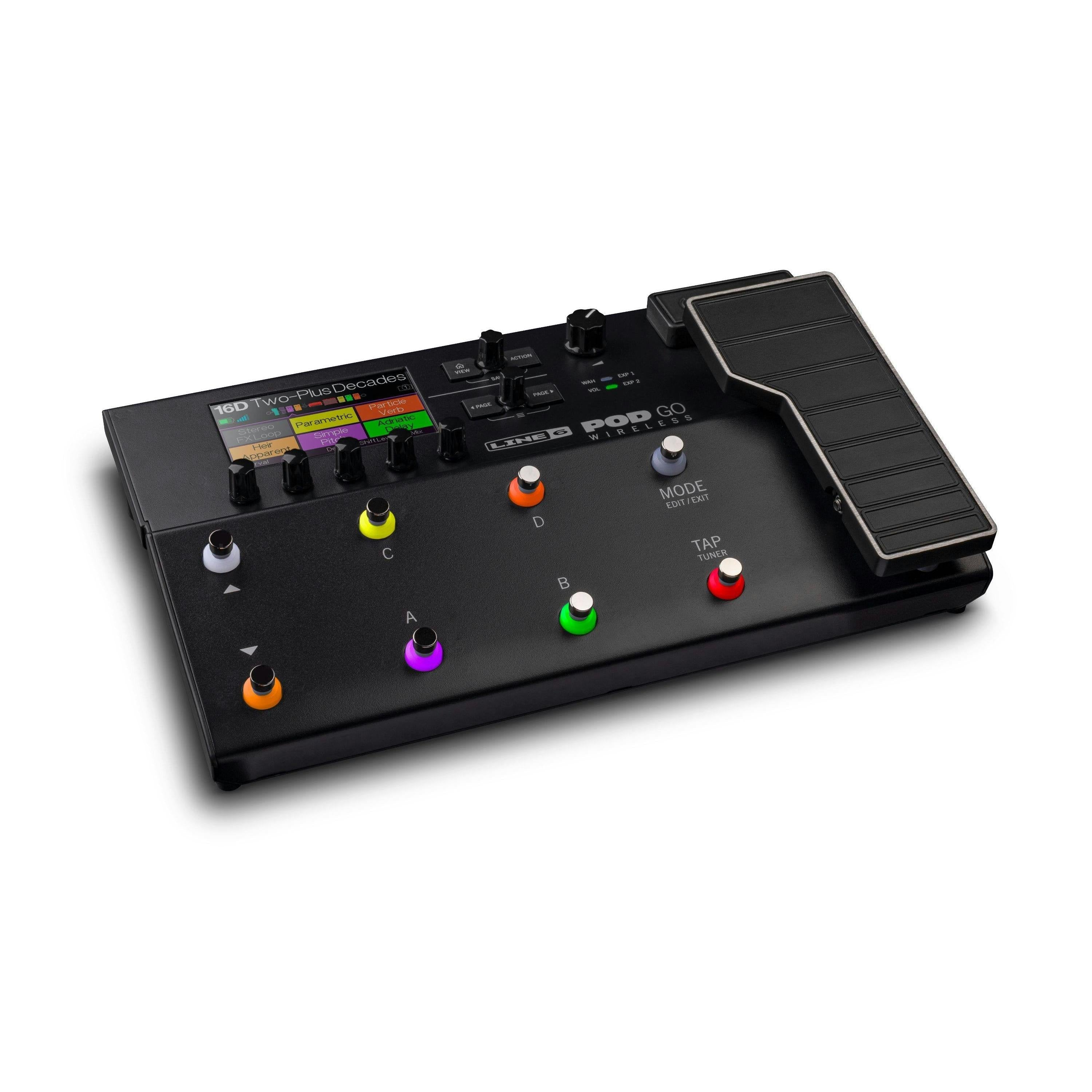 Pedal Multi-Effect Guitar Line 6 POD GO Wireless-Mai Nguyên Music