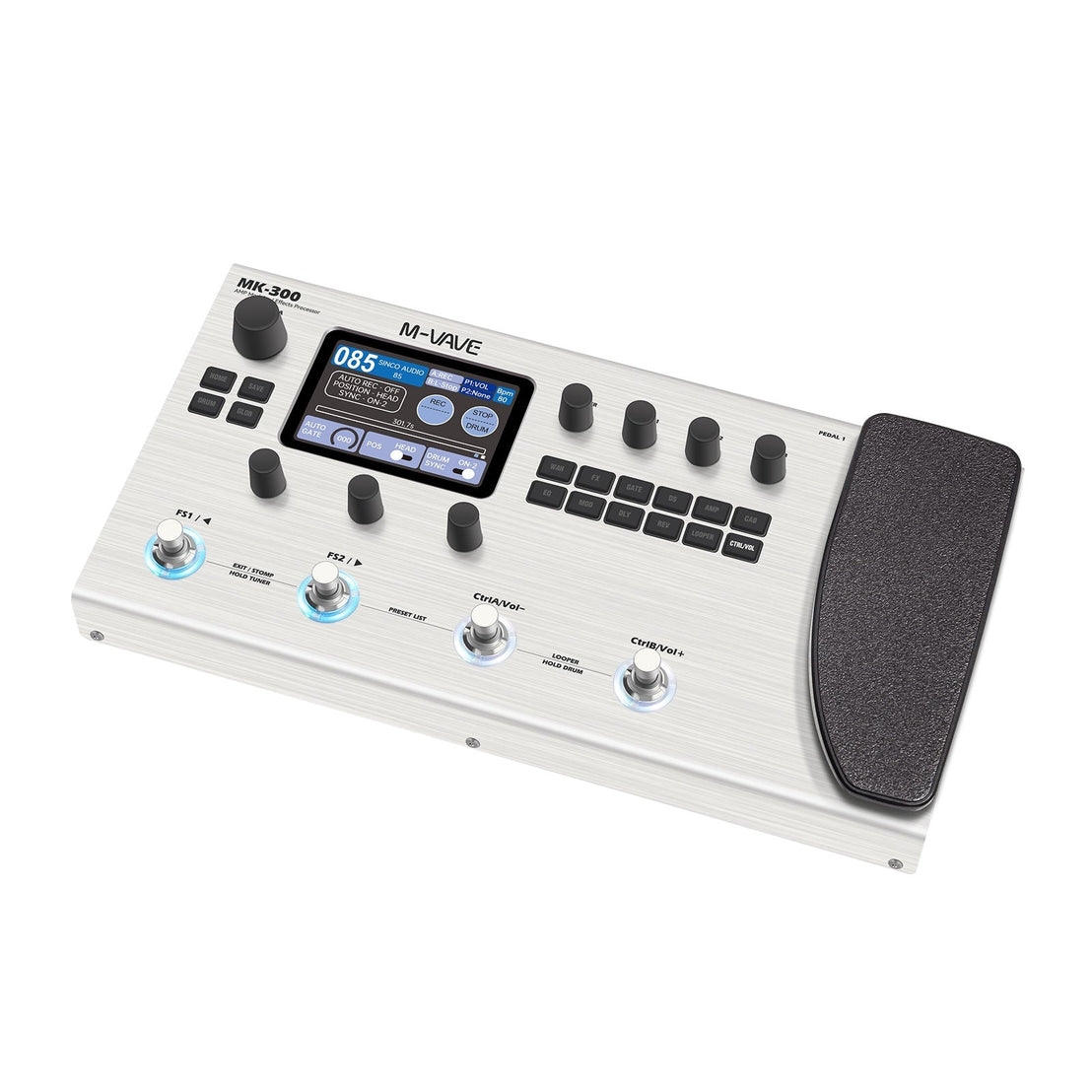 Pedal Multi Effect Guitar M-Vave MK-300-Mai Nguyên Music