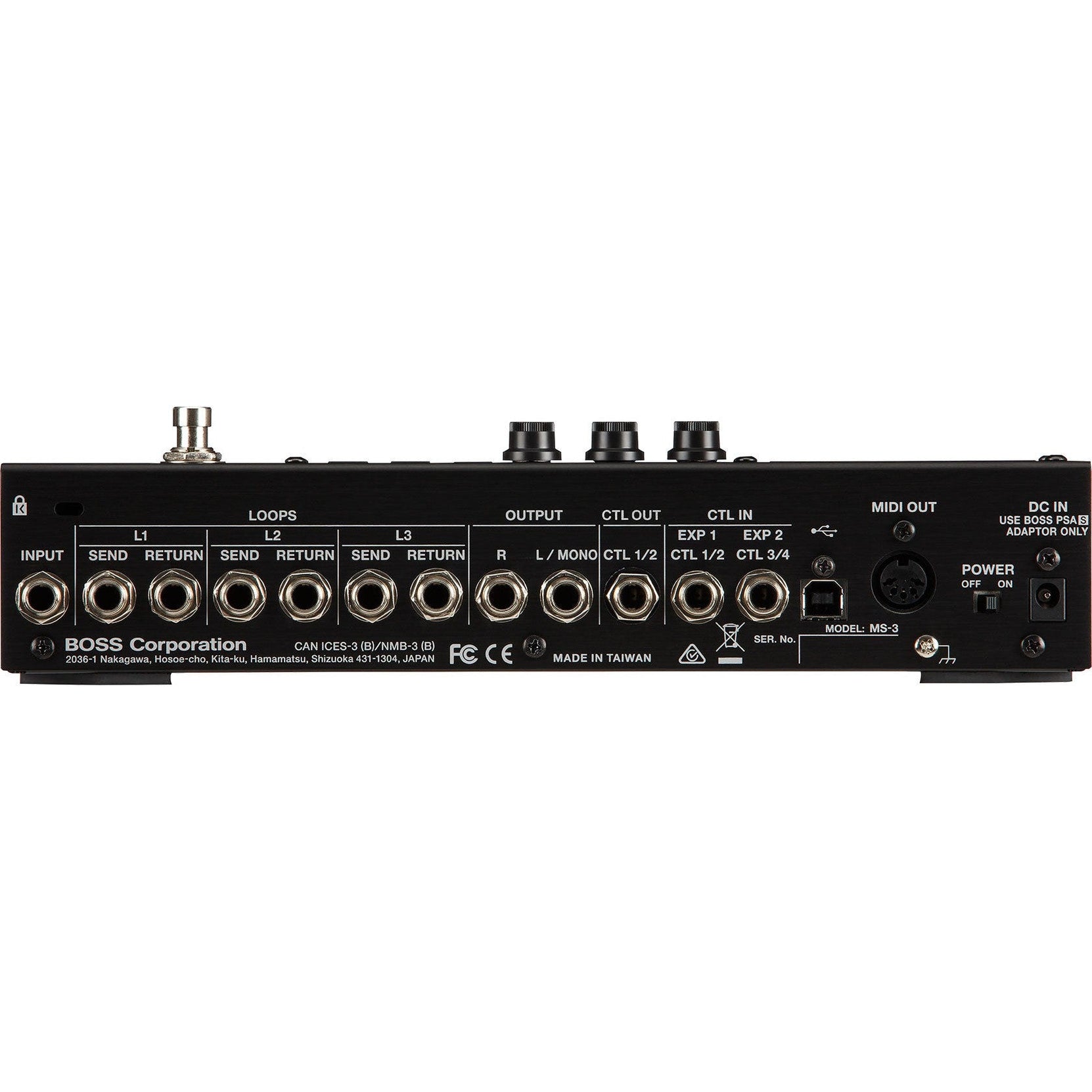 Pedal Multi Effects Boss MS-3 Switcher-Mai Nguyên Music