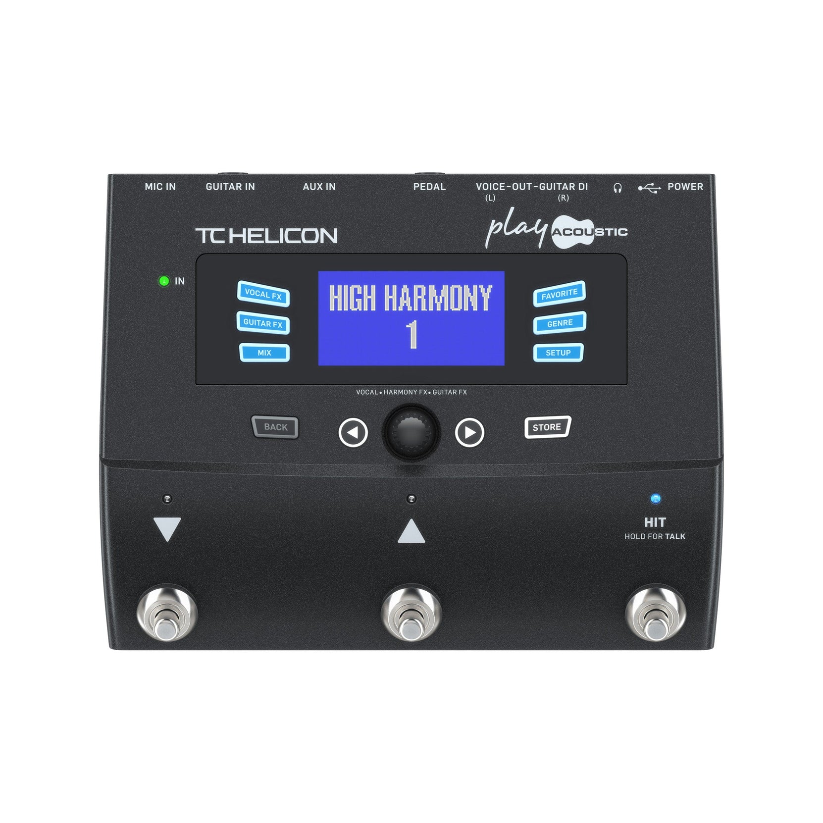 Pedal Vocal TC Helicon Play Acoustic Vocal And Acoustic Stompbox-Mai Nguyên Music