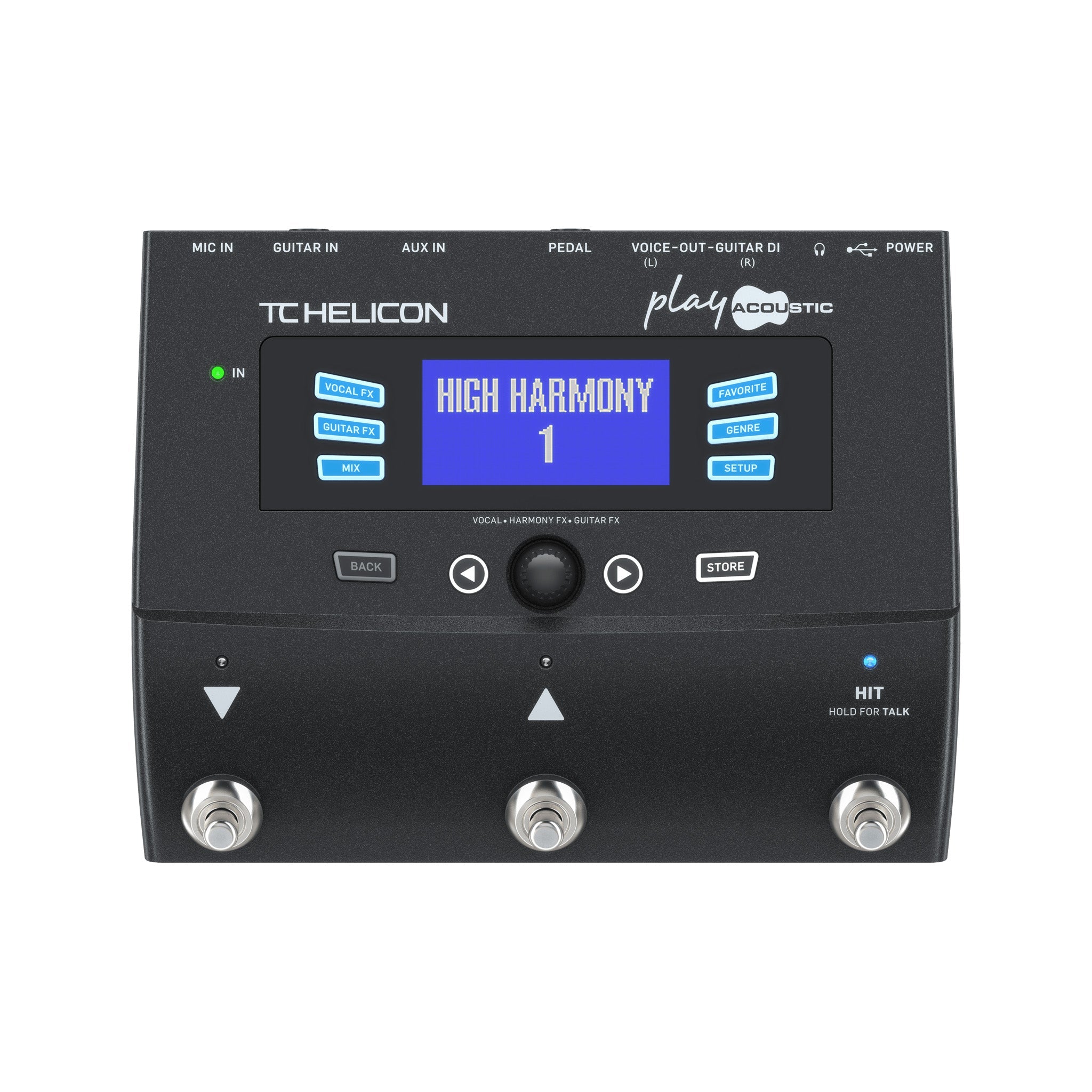 Pedal Vocal TC Helicon Play Acoustic Vocal And Acoustic Stompbox-Mai Nguyên Music