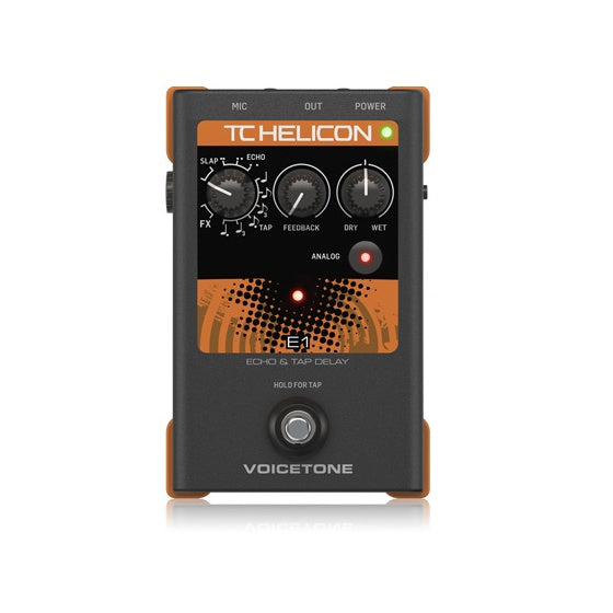 Pedal Vocal TC Helicon VoiceTone E1