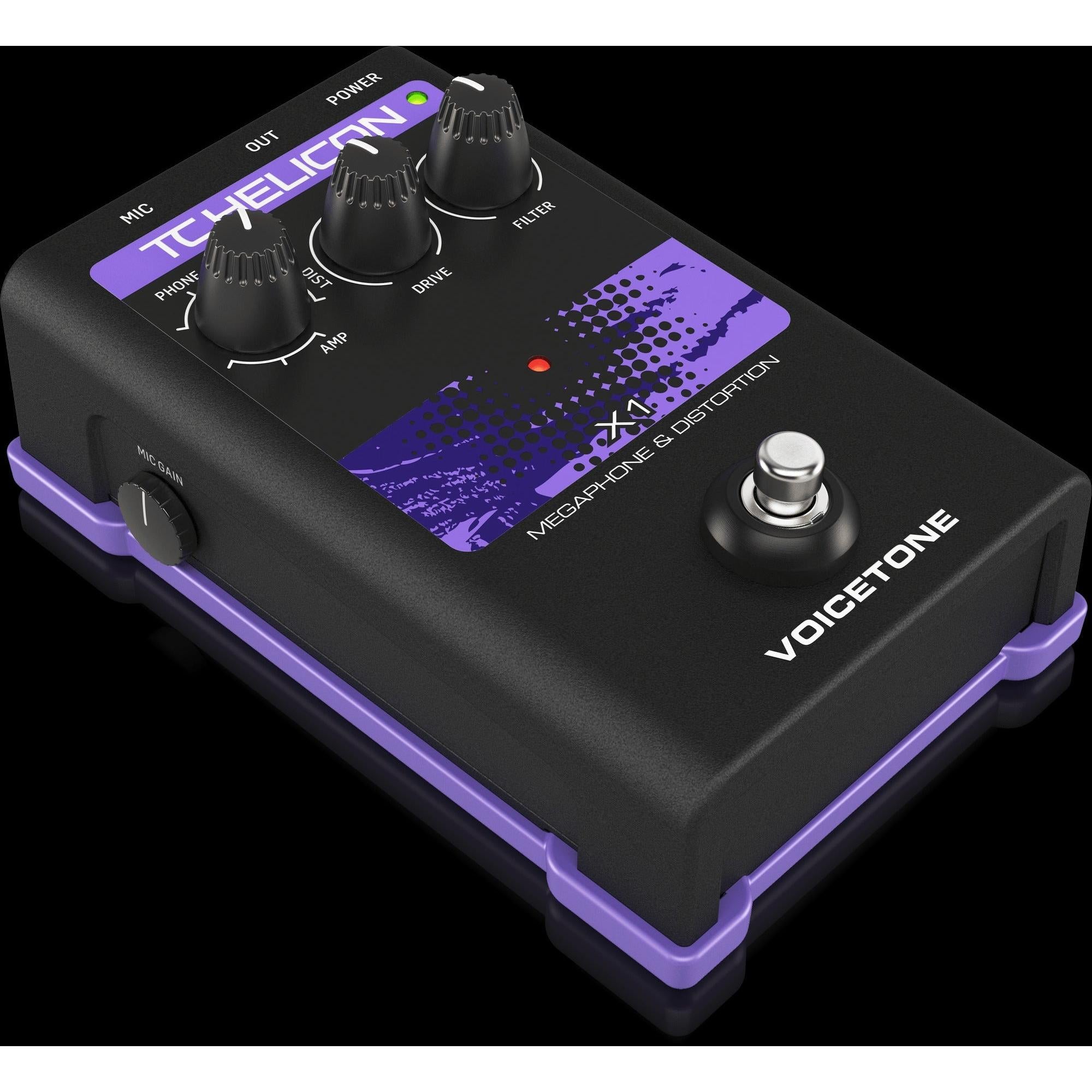 Pedal Vocal TC Helicon Voicetone X1-Mai Nguyên Music