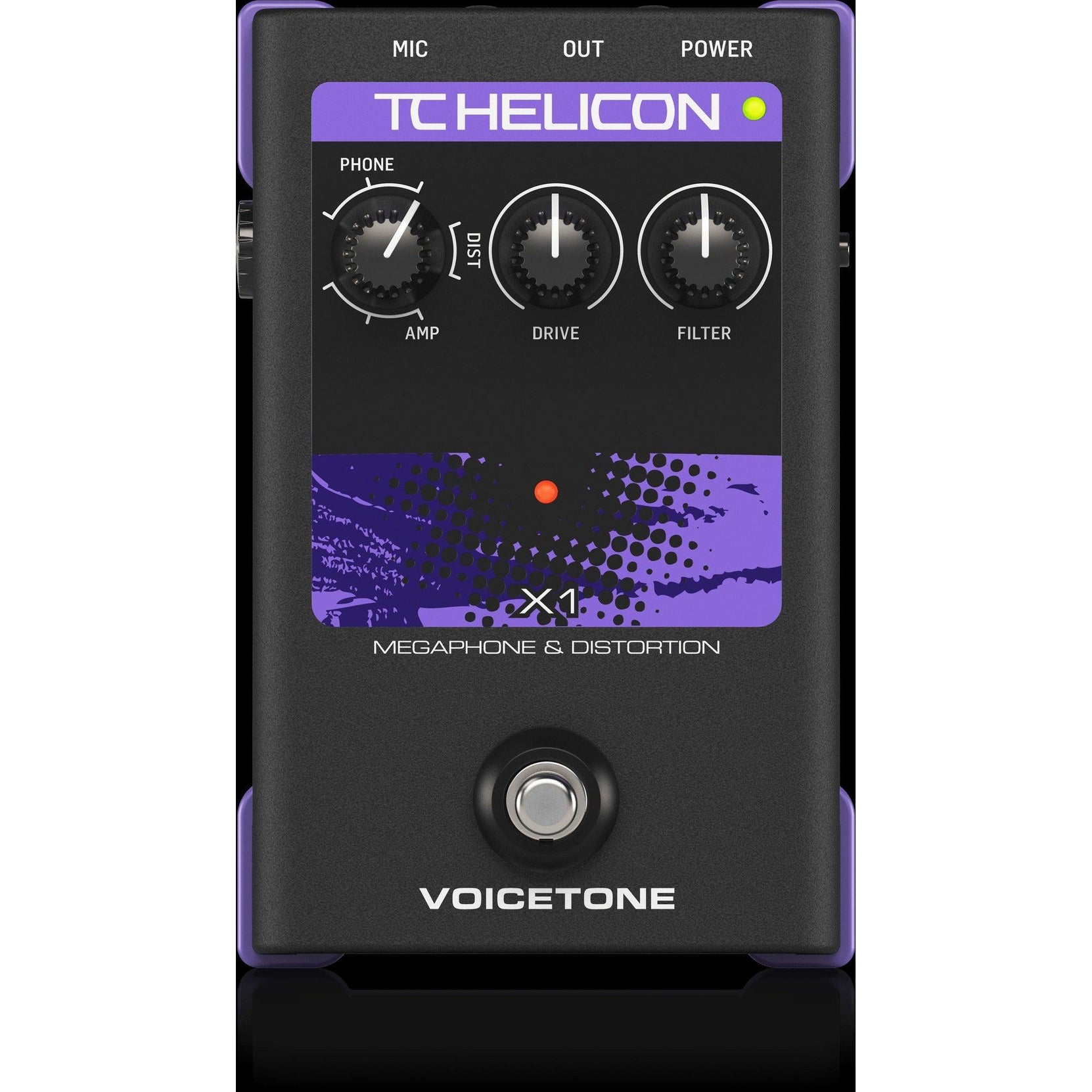 Pedal Vocal TC Helicon Voicetone X1-Mai Nguyên Music