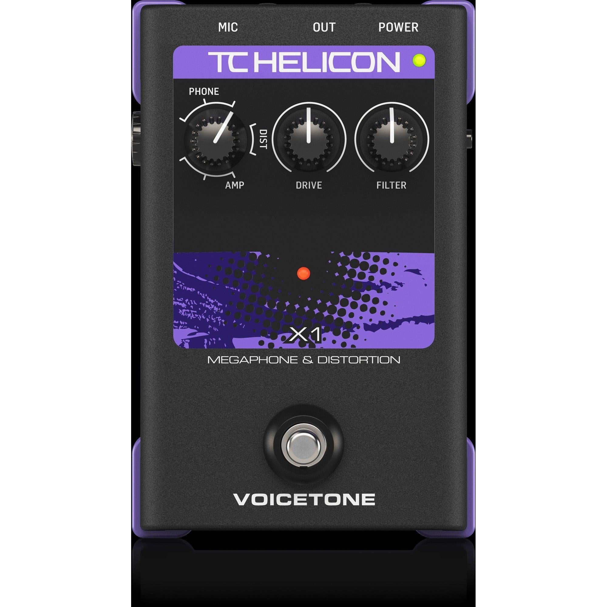 Pedal Vocal TC Helicon Voicetone X1-Mai Nguyên Music