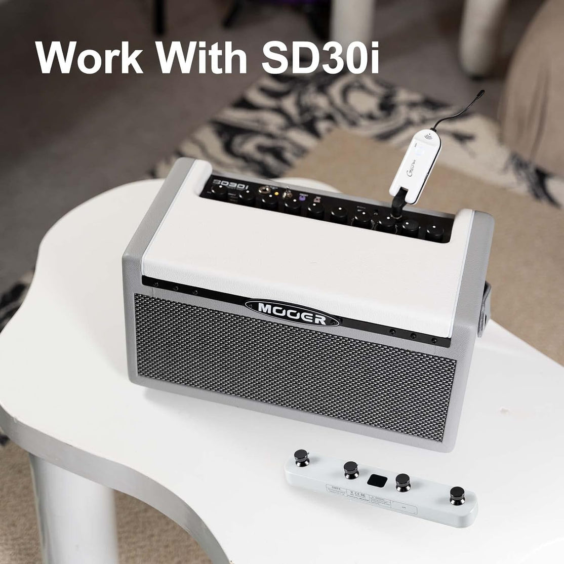 Pedal Wireless Footswitch Mooer GWF4-Mai Nguyên Music