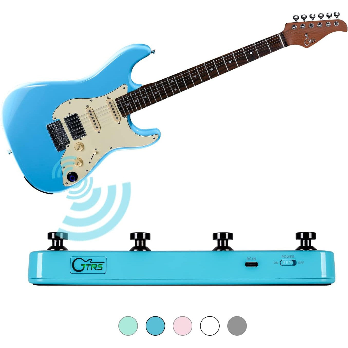 Pedal Wireless Footswitch Mooer GWF4-Mai Nguyên Music