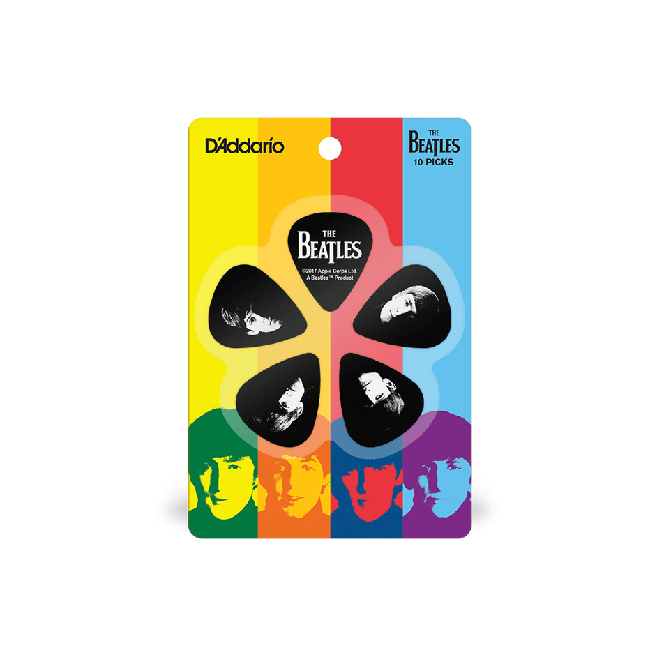 Phím Gảy Đàn Guitar D'Addario Beatles, Meet The Beatles, 10 pack, Medium-Mai Nguyên Music