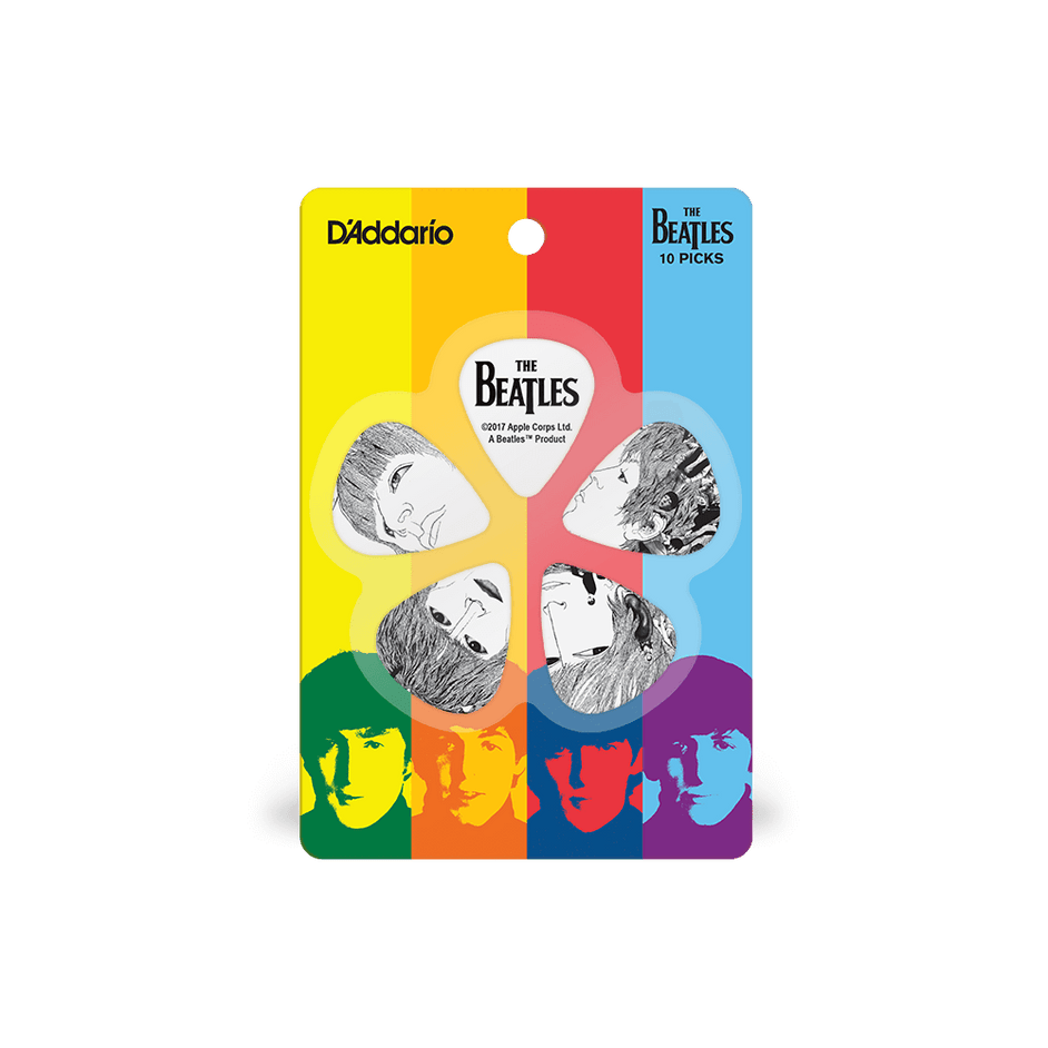 Phím Gảy Đàn Guitar D'Addario Beatles, Revolver, 10 pack, Thin-Mai Nguyên Music