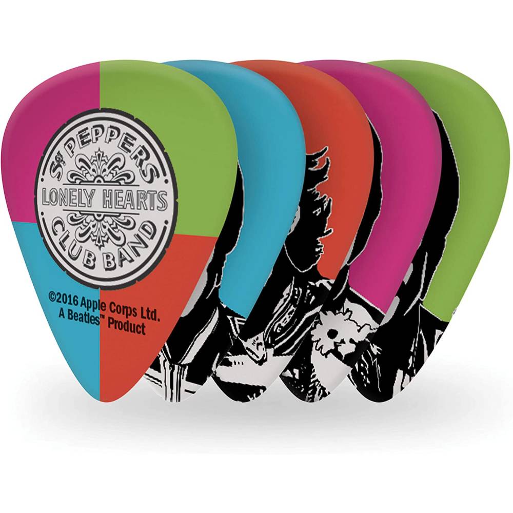 Phím Gảy Đàn Guitar D'Addario Beatles, Sgt Peppers Lonely Hearts Club Band, 10 pack, Heavy-Mai Nguyên Music