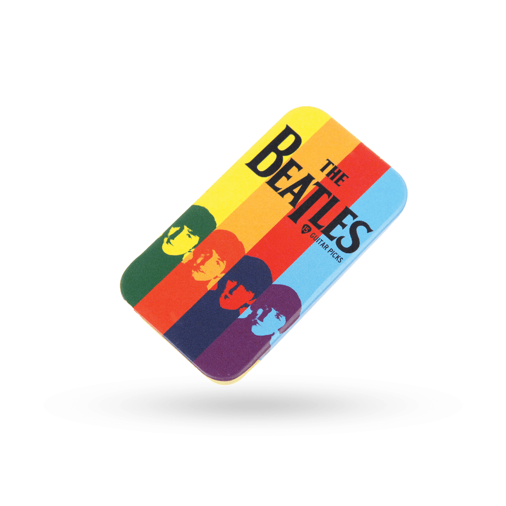 Phím Gảy Đàn Guitar D'Addario Beatles Signature Guitar, Stripes, 15 picks, Medium-Mai Nguyên Music