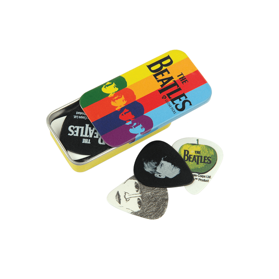 Phím Gảy Đàn Guitar D'Addario Beatles Signature Guitar, Stripes, 15 picks, Medium-Mai Nguyên Music