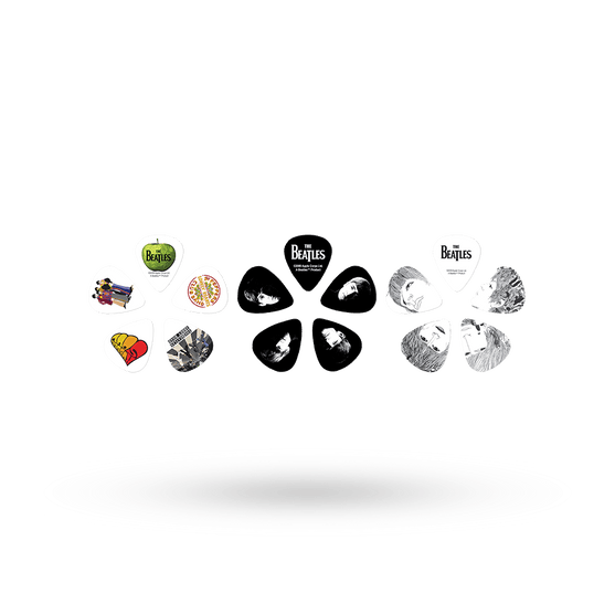 Phím Gảy Đàn Guitar D'Addario Beatles Signature Tins, Sgt. Peppers, 15 picks, Medium-Mai Nguyên Music