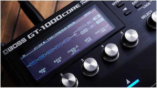 Multi Effect Processor Guitar Boss GT-1000CORE