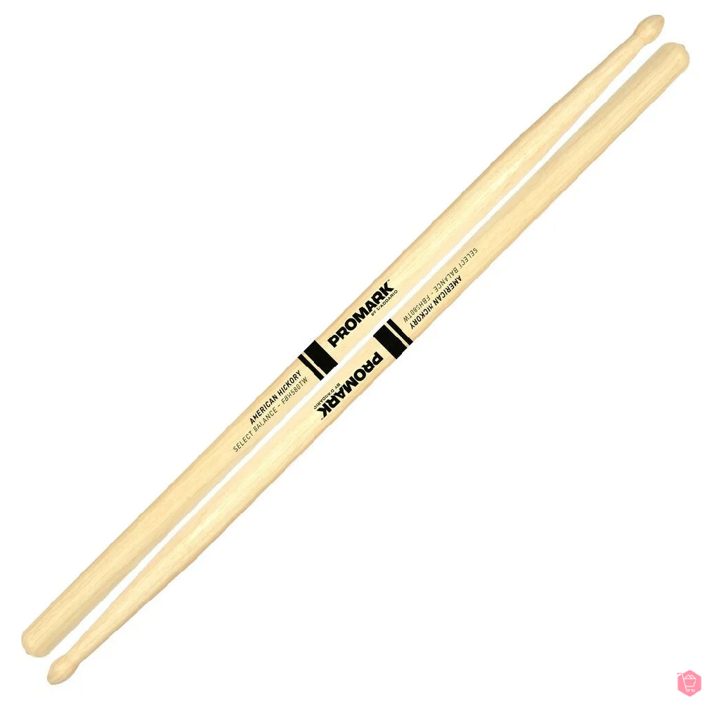 Promark FBH580TW Forward 55A.580 Hickory Tear Drop Drumsticks, Wood Tip-Mai Nguyên Music