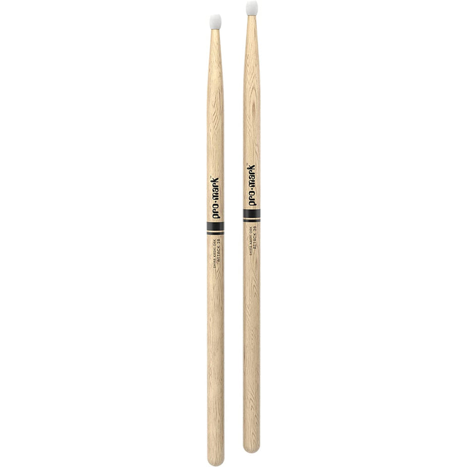 Promark PW2BN Shira Kashi Oak 2B Drumsticks, Nylon Tip-Mai Nguyên Music