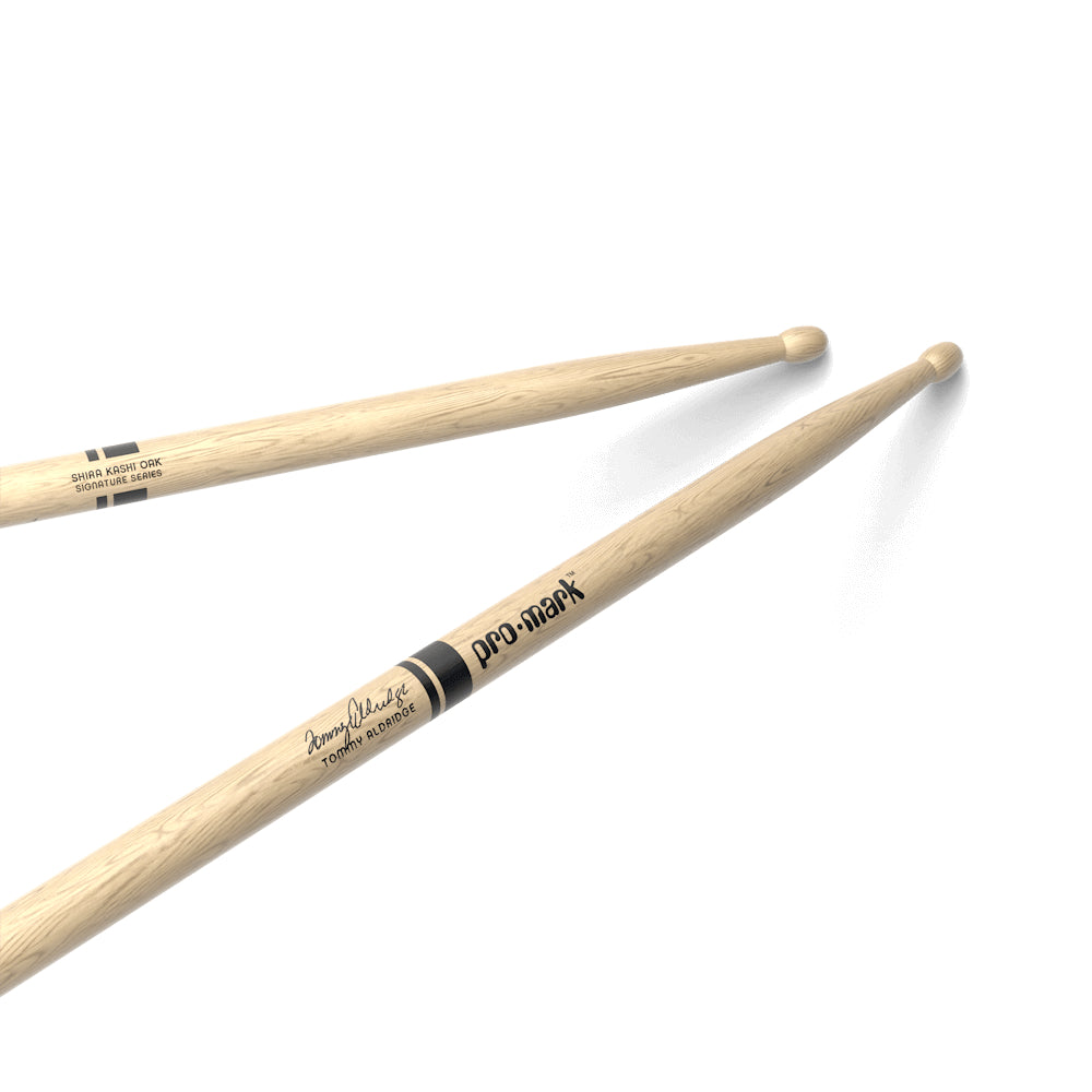 Promark PW2SW Shira Kashi Oak 2S Tommy Aldridge Drumsticks, Wood Tip-Mai Nguyên Music