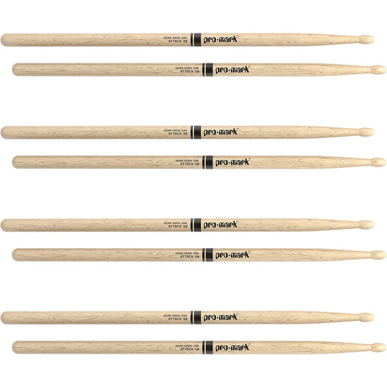 Promark PW5BW-4P Shira Kashi Oak 5B Drumsticks, Wood Tip (4pairs)-Mai Nguyên Music