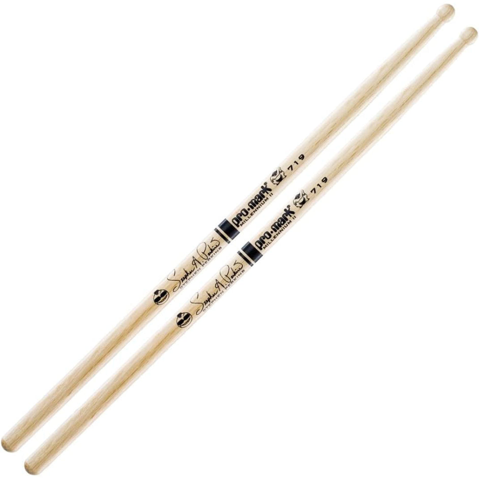 Promark PW719W Shira Kashi Oak 719 Stephen Perkins Drumsticks, Wood Tip-Mai Nguyên Music