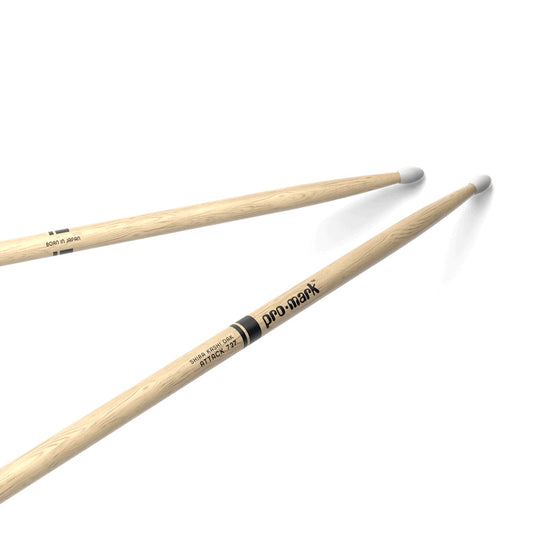 Promark PW727N Shira Kashi Oak 727 Drumsticks, Nylon Tip-Mai Nguyên Music