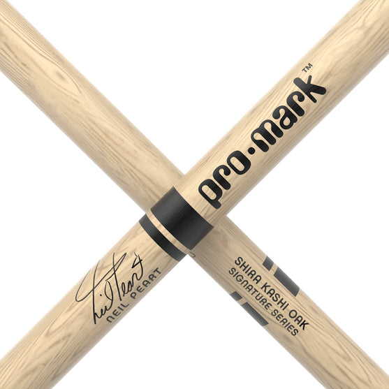 Promark PW747W Shira Kashi Oak 747 Neil Peart Drumsticks, Wood Tip-Mai Nguyên Music