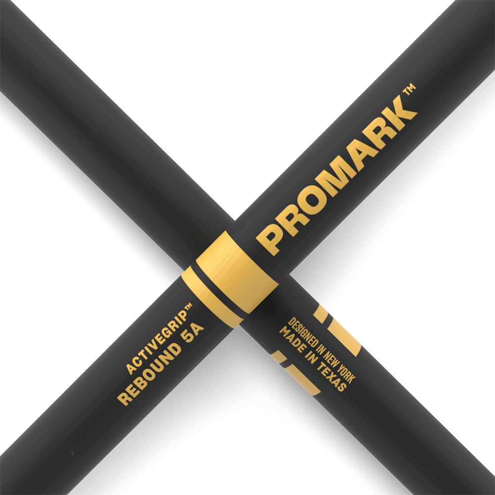 Promark R5AAG Rebound 5A ActiveGrip Acorn Wood Tip Drumstick-Mai Nguyên Music