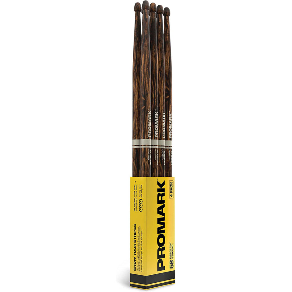 Promark R5BFG-4P Rebound 5B FireGrain Drumstick (4pairs)-Mai Nguyên Music