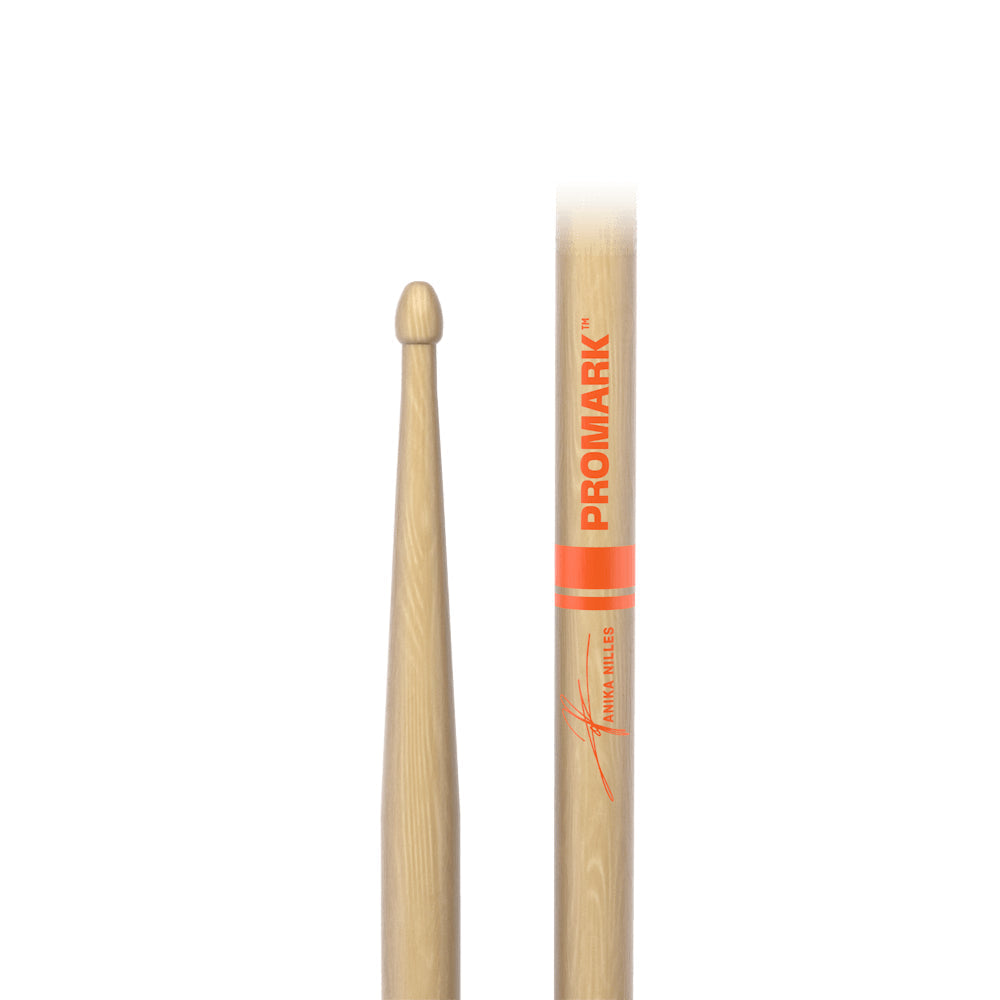 Promark RBANW Hickory Anika Nilles Drumsticks, Acorn Wood Tip-Mai Nguyên Music