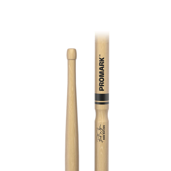 Promark RBBGBGW Hickory Bob Gatzen Drumsticks, Wood Tip-Mai Nguyên Music