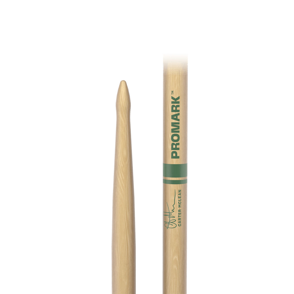 Promark RBCMW Lacquer Hickory Carter Mclean Drumsticks-Mai Nguyên Music