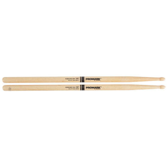 Promark RBH580TW Rebound 55A .585 Hickory Tear Drop Drumsticks, Wood Tip-Mai Nguyên Music