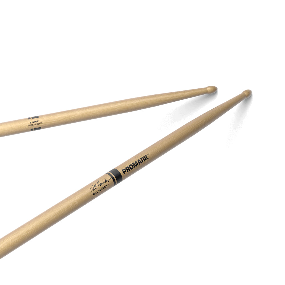 Promark RBWKW Hickory Will Kennedy Drumsticks, Wood Tip-Mai Nguyên Music