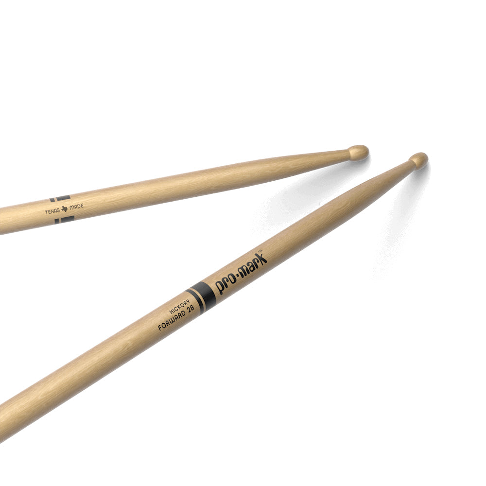 Promark TX2BW Hickory 2B Drumsticks, Wood Tip-Mai Nguyên Music
