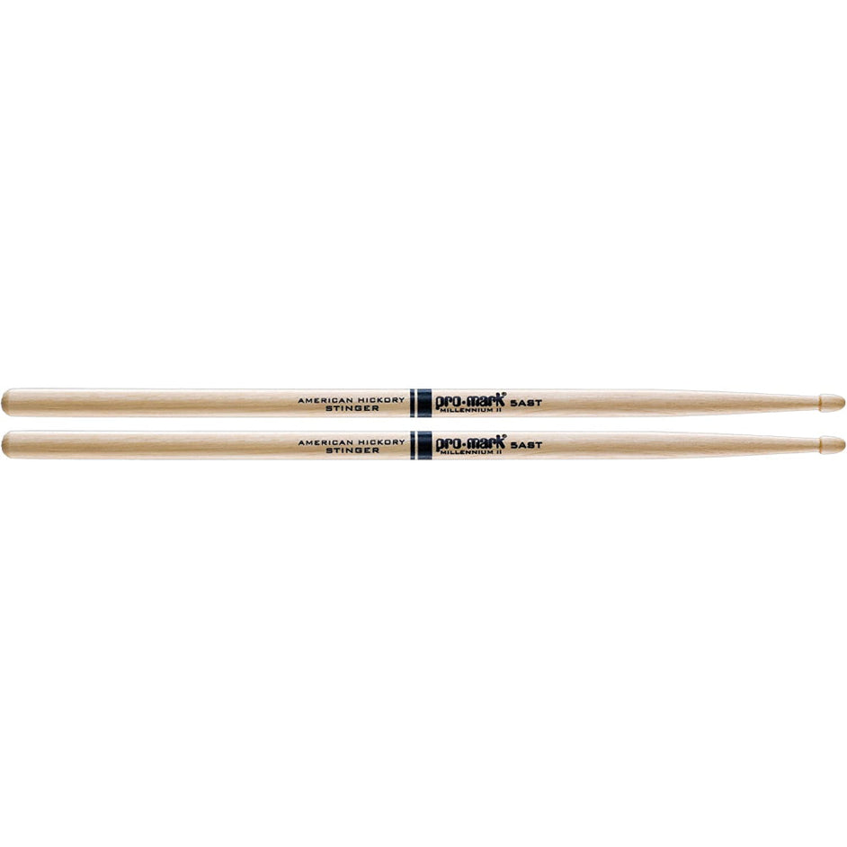 Promark TX5ASTW Hickory 5AST Stinger Drumsticks, Wood Tip-Mai Nguyên Music