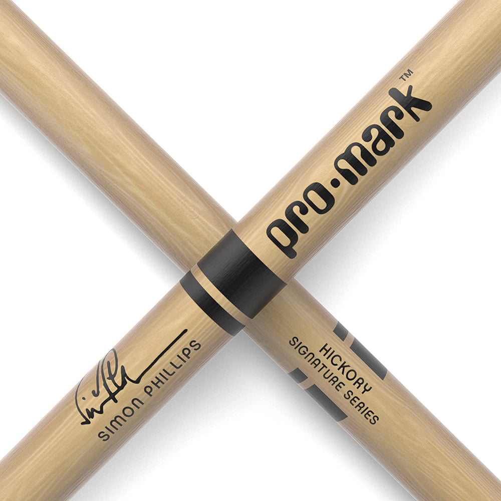 Promark TX707W Hickory 707 Simon Phillips Drumsticks, Wood Tip-Mai Nguyên Music
