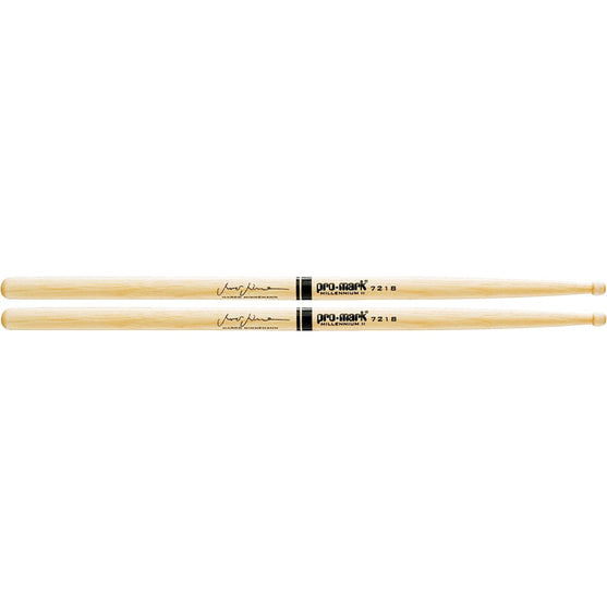 Promark TX721BW Hickory 721B Marco Minnemann Drumsticks, Wood Tip-Mai Nguyên Music