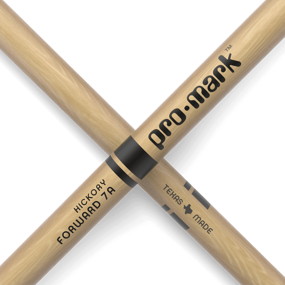 Promark TX7AW Hickory 7A Drumsticks, Wood Tip-Mai Nguyên Music