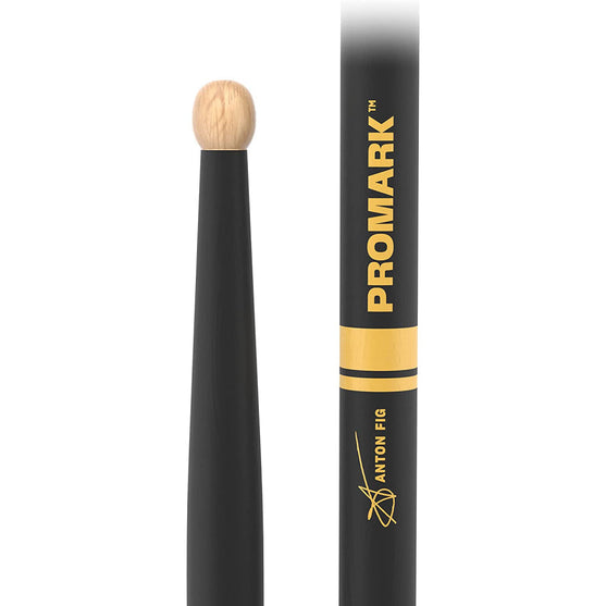 Promark TXAFW-AG Hickory Anton Fig ActiveGrip Drumsticks, Wood Tip-Mai Nguyên Music