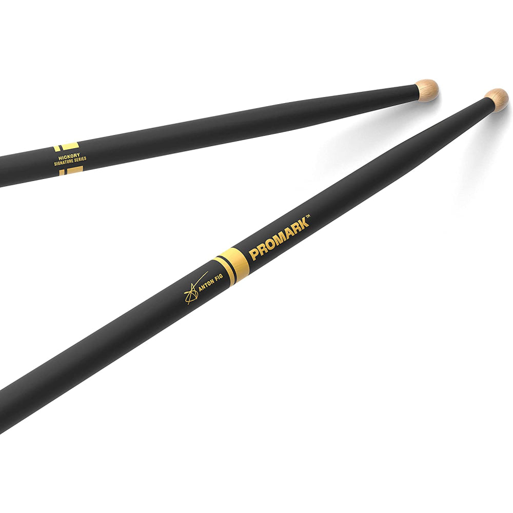 Promark TXAFW-AG Hickory Anton Fig ActiveGrip Drumsticks, Wood Tip-Mai Nguyên Music